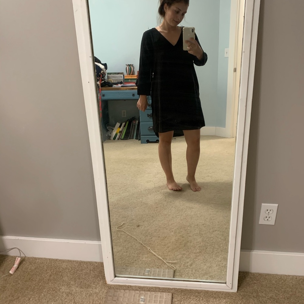 Lulu’s Black Shift Dress